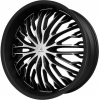 Verde Hydra 20X8.5 Matte Black with Machined Face