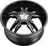Verde Thorax 20X8.5 Black with Machined Face