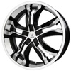 Verde Jaggedge Black Machined Wheel Packages