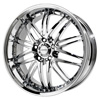 Verde Kaos Chrome 18 X 8 Inch Wheels