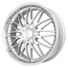 Verde Regency Silver Machine 18 X 7.5 Inch Wheels