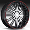 Versante 212 RWD Black 6 Lug Wheel Packages