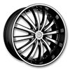 Versante 219B Black 22 X 8.5 Inch Wheel