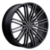 Versante 227 24X9.5 Black Machined Window