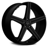 Versante 228 (5 Spoke) 18X8 Matte Black