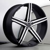 Versante 228 Black Machined 22 X 9.5 Inch Wheel