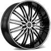 Versante 231 24X9.5 Black Machined with Machined Lip
