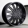 Versante 231 Black 22 X 10.5 Inch Wheel