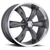 Vision 142 Legend 6 22X8.50 Gunmetal with Machine Lip