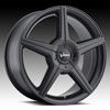Vision 168 AutoBahn Matte Black 16 X 7 Inch Wheels