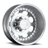 Vision 181 Hauler Duallie Rear 17X6.50 Machined with Clear Coat