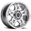 Vision 394 Warlord 17X8.5 Phantom Chrome