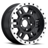 Vision 398 Manx Competition 16X7 Gloss Black with Machine Lip