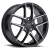 Vision 467 Mantis 17X8 Gloss Black Machined