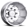 Vision 715 Crazy Eightz Duallie Rear 16X6 Chrome