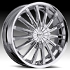 Vision Shattered Type 454 Chrome 18 X 7.5 Inch Wheels