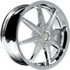Vision 378 Kryptonite Chrome 15 X 6.5 Inch Wheels