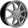 Vision 378 Kryptonite Silver 15 X 6.5 Inch Wheels