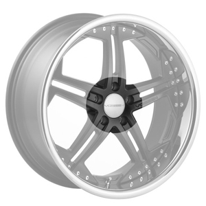 Vossen VVS 075 Matte Black Caps