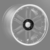 Vossen VVS 077 Gloss Black Caps