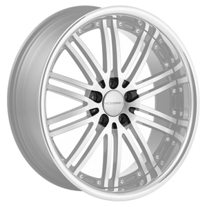 Vossen VVS 082 Black Machined Chrome Lip Caps