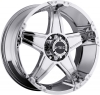 V-Tec 395 WIZARD 17X8.5 Chrome