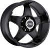 V-Tec 395 WIZARD 22X9.5 Matte black
