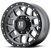 XD Series XD127 Bully 20X9 Matte Gray with Black Rimg