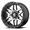 XD Series XD128 Machete 20X10 Satin Black Machined Face