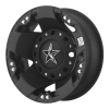 XD Series XD775 Rockstar Dually Rear 16X6 Black