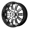 XD Series XD795 Hoss 18X9 Black Machined