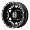 XD SERIES XD814 Crux Rear 17X6 Gloss Black With Milled Accents