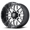 XD Series XD820 Grenade 20X12 Satin Black with Machined Face