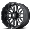XD Series XD820 Grenade 20X10 Satin Black with Milling
