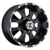Xtreme NX-2 18X9 Black Machined
