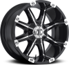 Xtreme NX-3 24X10 Glossy Black Machined Face