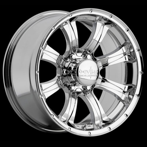 Devino DV 772 Kraken Rims (Chrome) 17 X 8, 18 X 9, 20 X 9
