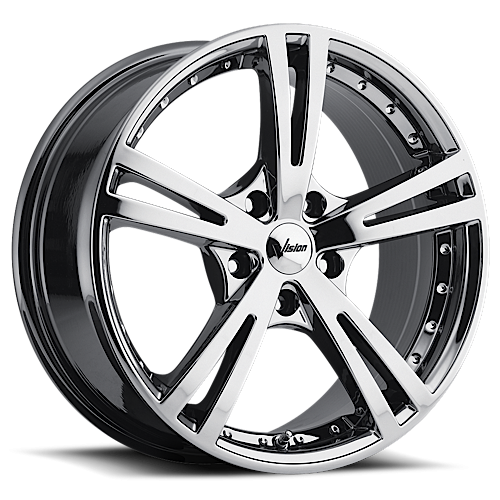 Vision 463 Xcite Rims (Phantom Chrome) 15 X 7, 16 X 7.5, 17 X 7.5