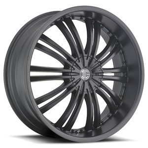 Crave Number 1 Satin Black 17 X 7 Inch Wheels