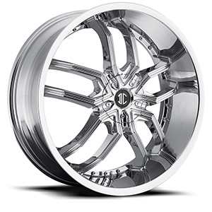 Crave Number 22 Chrome 22 X 8.5 Inch Wheels