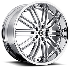 Crave Number 22 Chrome 20 X 10 Inch Wheels
