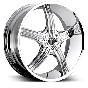 Crave Number 23 Chrome 22 X 8.5 Inch Wheels