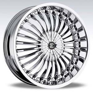 Crave Number 13 Chrome - 20 Inch Wheels