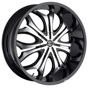 Crave Number 8 Black 26 X 9.5 Inch Wheels