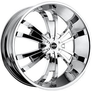MKW Type 109 Chrome 22 X 9.5 Inch Wheel