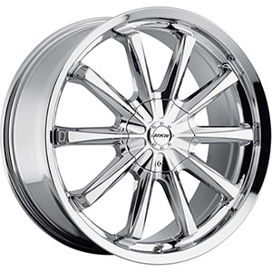 MKW Type 110 Chrome 17 X 7.5 Inch Wheel