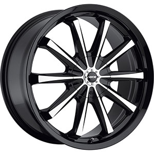 MKW Type 110 Black 18 X 7.5 Inch Wheel