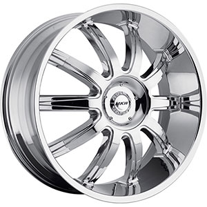 MKW Type 112 Chrome 26 X 9.5 Inch Wheel