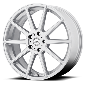 American Racing AR908 17X7.5 Silver with Machined Face