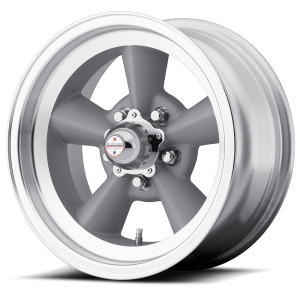 American Racing VN309 Torq Thurst Original 15X7 Vintage Silver with Machined Lip